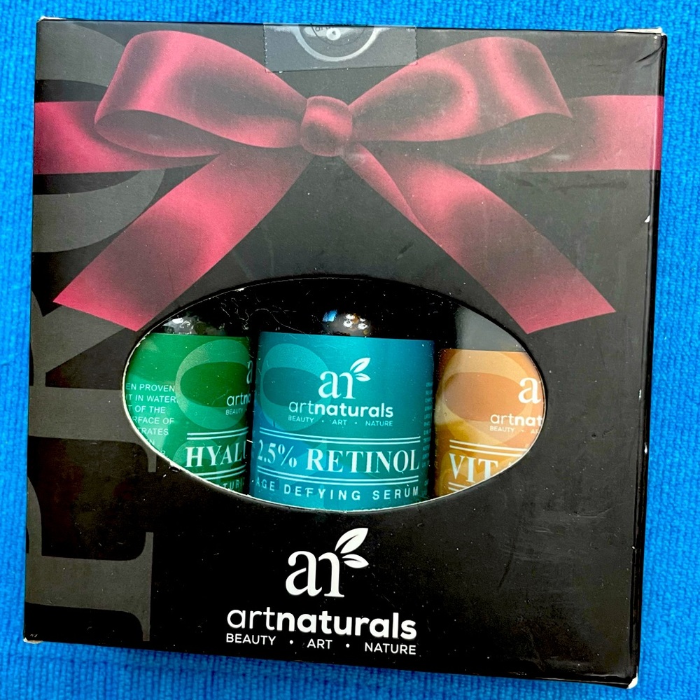 *Art Naturals Anti-Aging Set: Vitamin C Serum/Retinol Serum/Hyaluronic Acid*